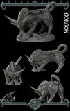 Tauron Ironscale, the Metallic Minotaur | Gorgon | Miniature for Tabletop games like D&D and War Gaming