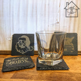 Christmas drink coaster set