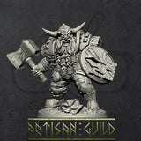 Dwarven Defenders | Dwarf Modular Miniatures miniature for Tabletop games like D&D and War Gaming