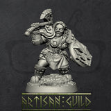 Dwarven Defenders | Dwarf Modular Miniatures miniature for Tabletop games like D&D and War Gaming