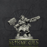 Dwarven Oathbreakers | Modular Dwarf Miniatures miniature for Tabletop games like D&D and War Gaming