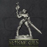 Fighters Guild Set | Human miniatures miniature for Tabletop games like D&D and War Gaming