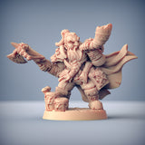 Flokir the Skald | Dwarf Hunter or Ranger miniature for Tabletop games like D&D and War Gaming