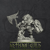 Gino, the Brewmaster | Dwarven Oathbreaker miniature for Tabletop games like D&D and War Gaming