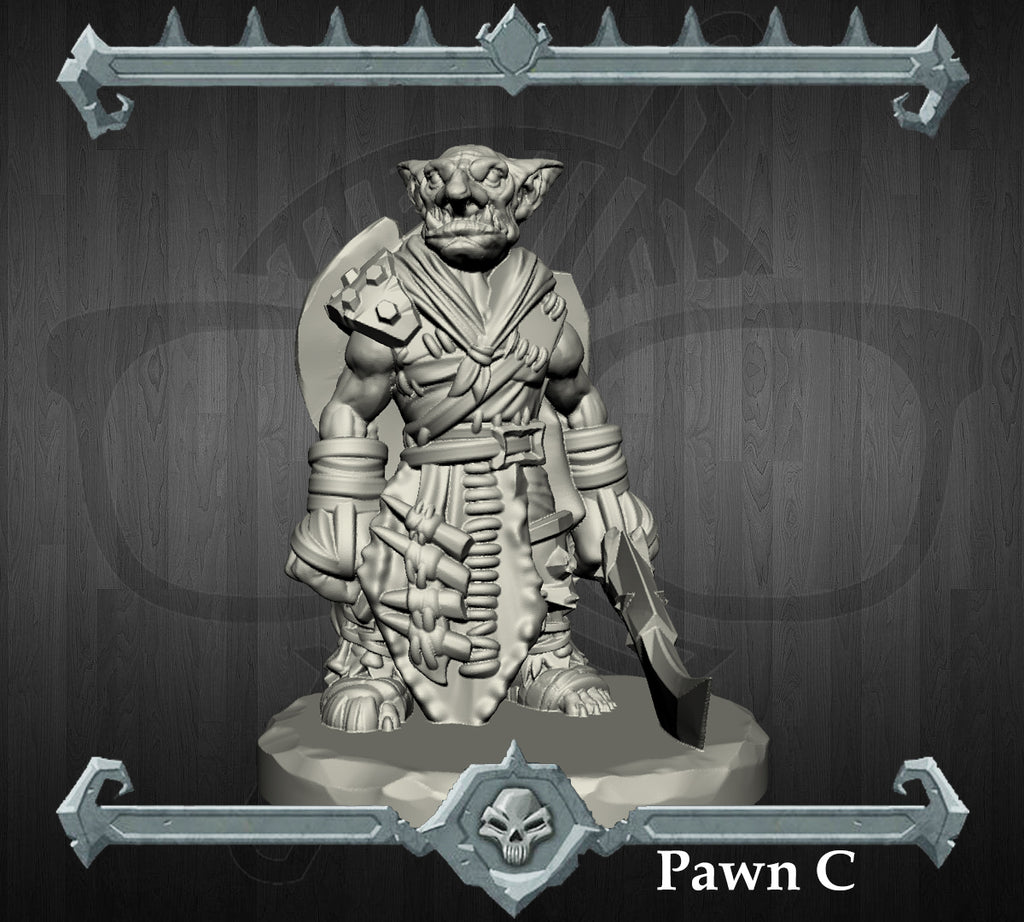 Runtstabber | Goblin Pawns Miniature for Tabletop games like D&D and War Gaming