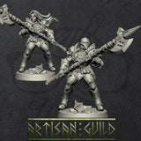 Human Fighters Guild | Modular Human miniatures miniature for Tabletop games like D&D and War Gaming