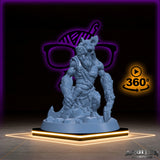 Gnolls | Arbiter Hyena men | Yeenoghu Army miniature for Tabletop games like D&D or War Gaming