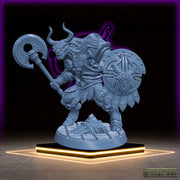 Minotaur Army | Tauren Bull Minoc | Order of the Labyrinth Miniatures for Tabletop games like D&D or Warhammer