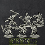 Ogre Marauders | Modular Miniatures miniature for Tabletop games like D&D and War Gaming