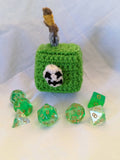 Gelatinous Cube Pattern ONLY | Amigurumi Crochet Pattern | Dungeons and Dragons Gift for Her