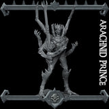 Arachnid Prince | Spider God | miniature for Tabletop games like D&D and War Gaming