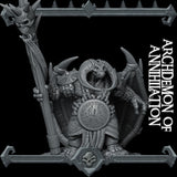 Orcus | Demon Lord of Undeath | Archdemon Fiend | Miniature for Tabletop games like D&D and War Gaming
