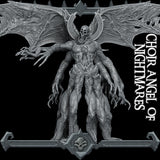 Duskwraith the Forsaken | Choir Angel Of Nightmares | Voice Angel | Miniature for Tabletop games like D&D and War Gaming