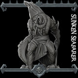 Barnacle Ben Swifthook | Sunken Seafarer miniature for Tabletop games like D&D