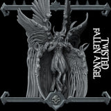 Shadowlight, the Corrupted Seraphim | Seraph |Twisted Fallen Angel miniature for Tabletop games like D&D and War Gaming