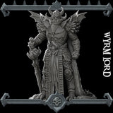 Dravak, the Drakehearted | Wyrm Lord | Dragonborn Fighter | Cleric | Paladin | Miniature for Tabletop games like D&D and War Gaming