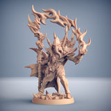 Slathos the Soul Stealer | Mind Flayer Sorcerer | Depth Ones Reavers miniature for Tabletop games like D&D and War Gaming