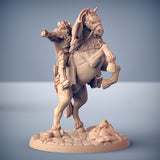 Warhorse | Mount for Morgana and Sigfrido | Fighters Guild miniature for Tabletop games like D&D and War Gaming