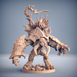 Slathos the Soul Stealer | Mind Flayer Sorcerer | Depth Ones Reavers miniature for Tabletop games like D&D and War Gaming