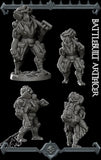 Battlebuilt Barbarian | Battle Built Artificer | Miniature for Tabletop games like D&D and War Gaming