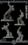 Barescar, the Skinless Fury | Ecorche | Demon Spawn | Miniature for Tabletop games like D&D and War Gaming