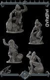 Khaless the Nightspawn | Draegloth | Faedread | Quaggoth Miniature for Tabletop games like D&D and War Gaming
