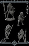 Hollowheart, the Lance of Oblivion | Witherer Miniature for Tabletop games like D&D and War Gaming
