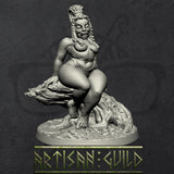 Grozna | Ogre Pinup miniature miniature for Tabletop games like D&D and War Gaming